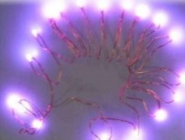 Led verlichting Paars zeer compact en toch fel ideaal voor in kleding