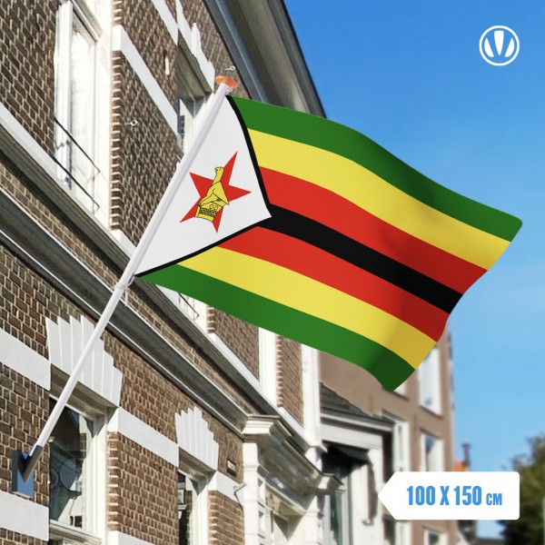 Vlag Zimbabwe 100x150