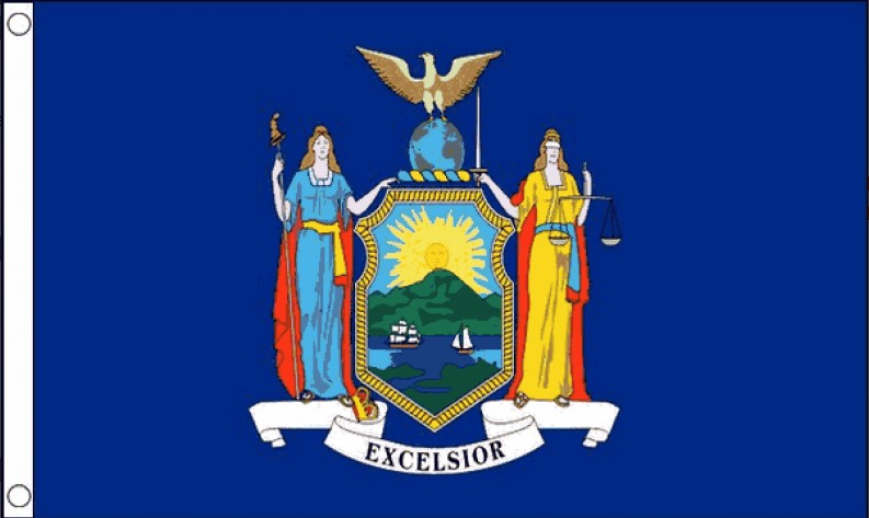 De vlag van New York