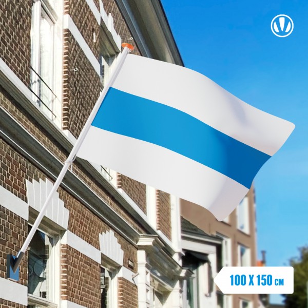 Vlag Rusland Vrede wit blauw wit 100x150 cm