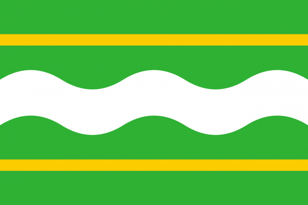 Vlag Soest 30x45cm bootvlag