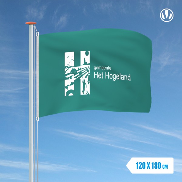 Vlag Het Hogeland 120x180cm