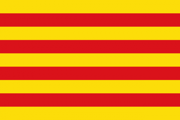 mastvlag Catalonie 150x225cm