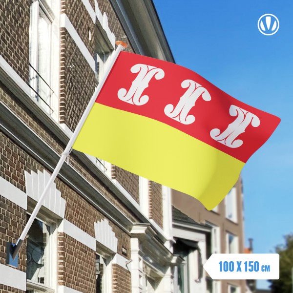 Vlag Wijk bij Duurstede 100x150