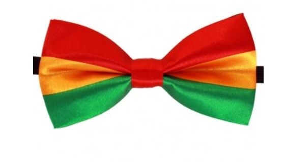 Vlinderstrik Rood-Geel-Groen Carnaval Limburg 1
