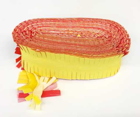 Guirlande Rood Wit Geel Oeteldonk
