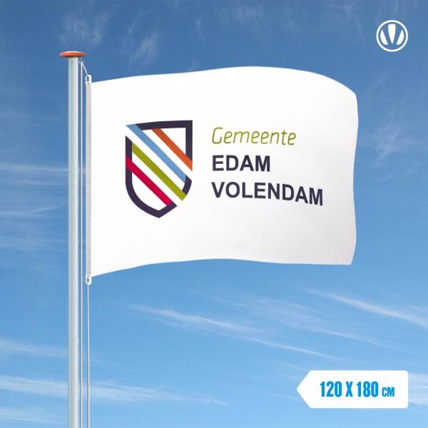 Vlag Edam-Volendam 120x180cm