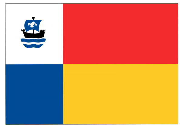 Vlag gemeente Almere | Almeerse vlaggen 30x45cm