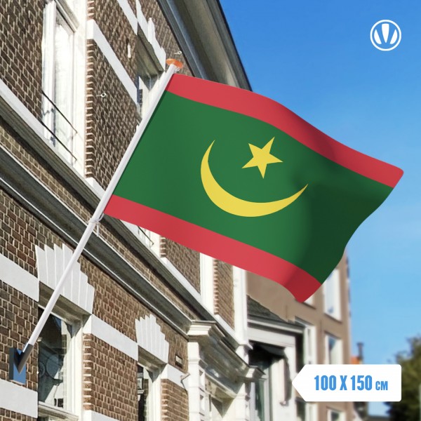 Vlag Mauritanie 100x150