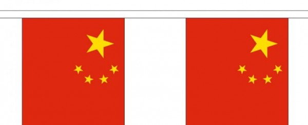 Vlaggenlijn China Chineese vlaggenlijn 3m
