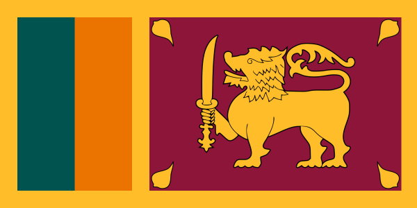 Vlag Sri Lanka 70x100cm