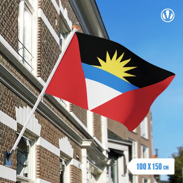 Vlag Antigua en Barbuda 100x150