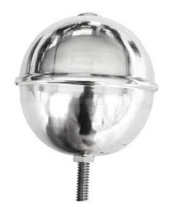 Knop Chroom voor luxe chromen vlaggenstok voor vlaggen standaard