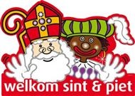 Welkom Sint en Piet deurbord