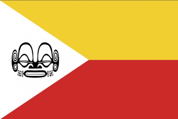 vlag marquesas 30x45 cm