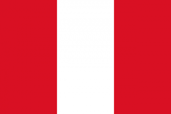 Grote vlag Peru