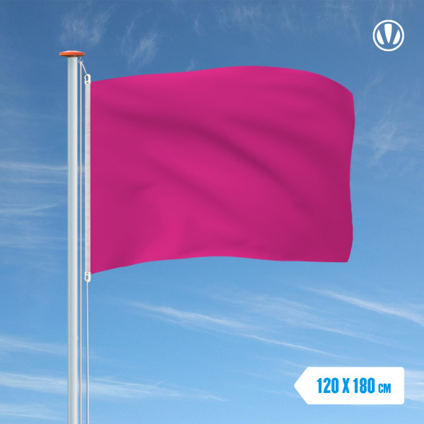 Fuchsia vlag 120x180cm