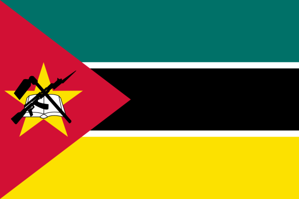 Vlag Mozambique 70x100cm