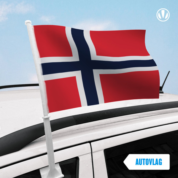 Noorse Autovlag 30x45cm