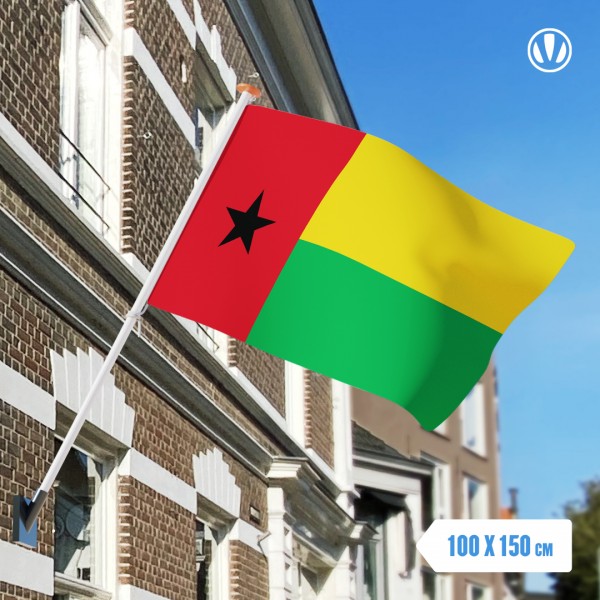 Vlag Guinee-Bissau 100x150