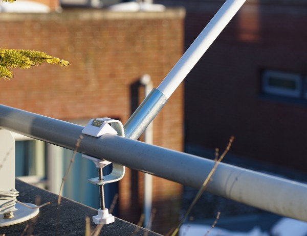 vlaggenstokhouder balkon leuning