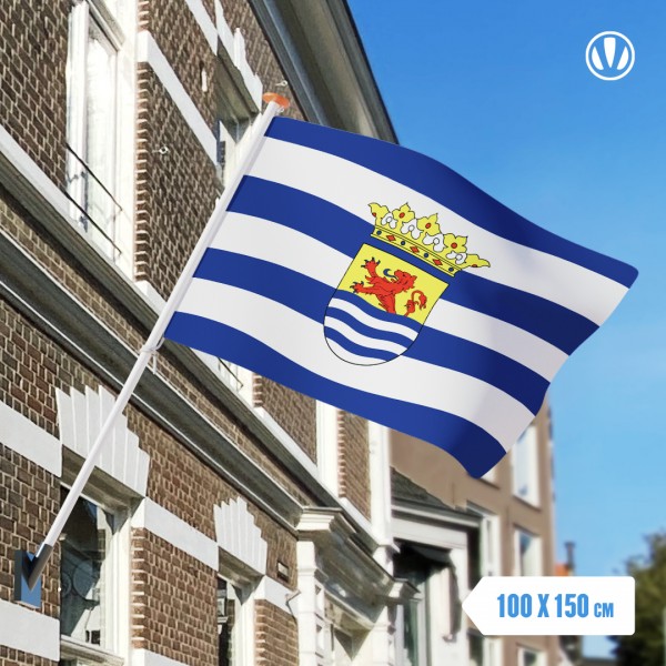 Vlag Zeeland 100x150
