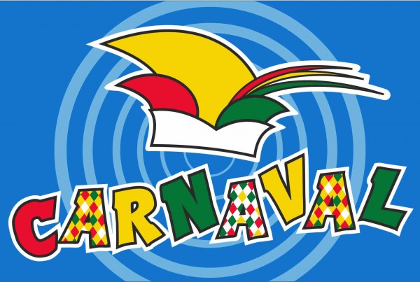 mastvlag Carnaval Prinsenmuts 150x225cm