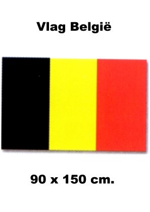 Vlag Belgie 90x150cm Best Value