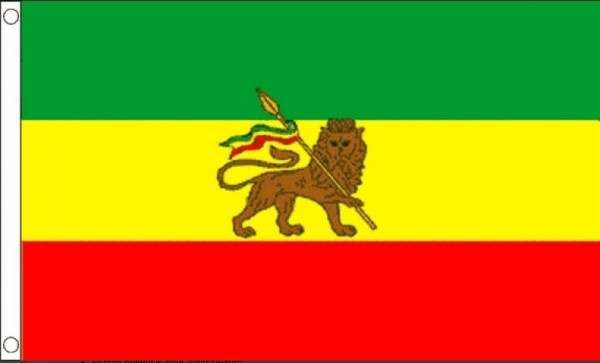Vlag Ethiopië met Leeuw 60x90cm