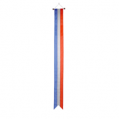 Wimpel Nederland 30x400cm met koord en lusje en met zwaluwstaart