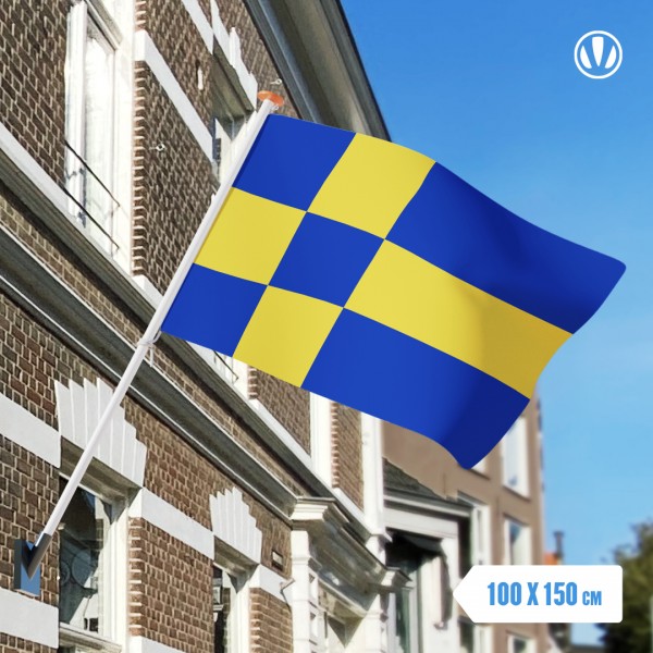 Vlag Tilburg 100x150