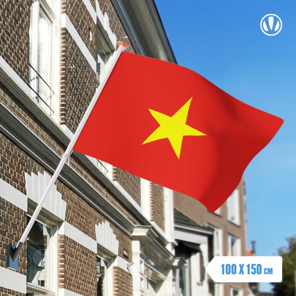 Vlag Vietnam 100x150