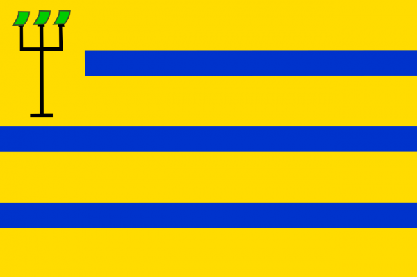Vlag Oostzaan 30x45cm