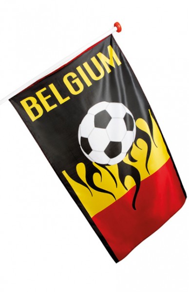 Vlag Belgie WK Voetbal 90x150cm Fanvlag voor de Rode Duivels