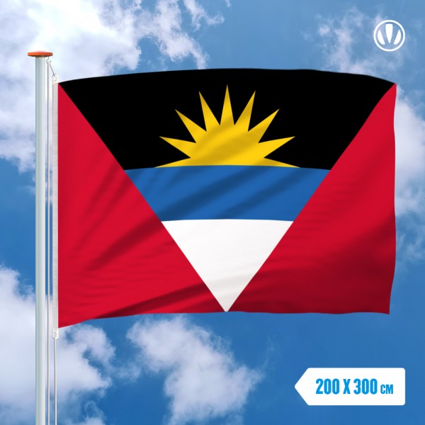 Grote Mastvlag Antigua en Barbuda