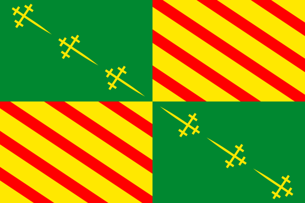 Vlag Bernissart 120x180cm