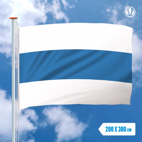 Vlag Rusland Vrede wit blauw wit 200x300cm