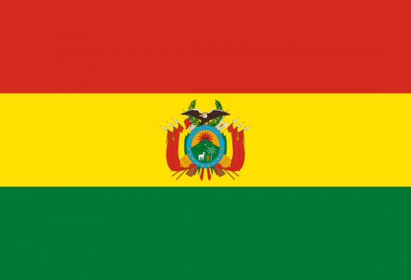 vlag Bolivia | Boliviaanse vlaggen 150x225cm