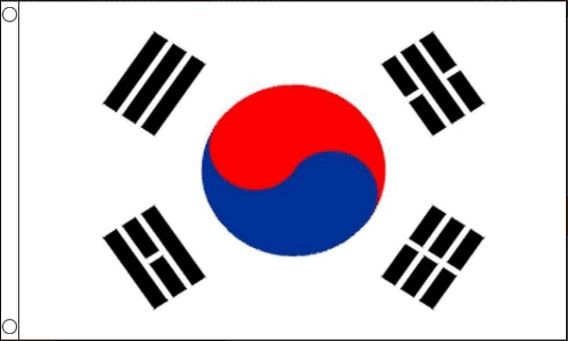 vlag Zuid-Korea 90x150cm Best Value