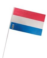 Zwaaivlaggen Rood Wit Blauw 20x30cm Nederlandse vlag