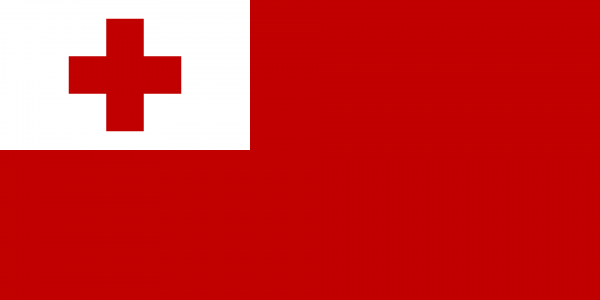 Bootvlag Tonga 30x45