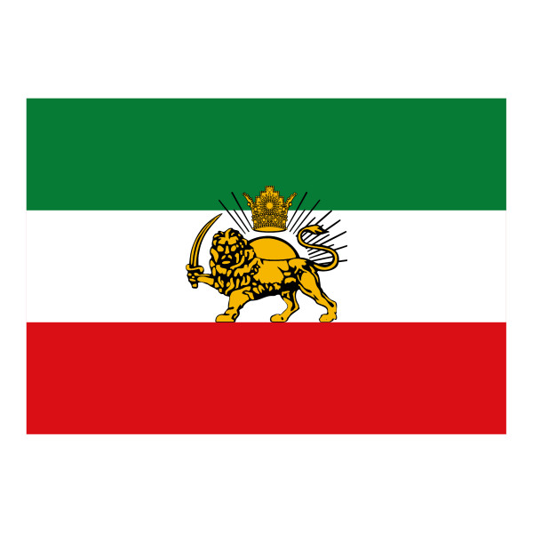 Koninklijke Iran vlag 70x100cm