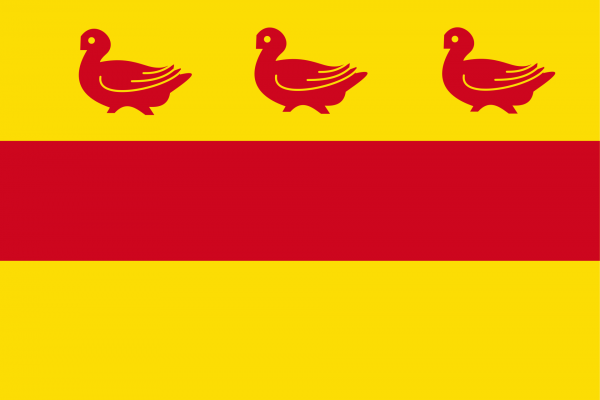 Grote vlag Sombreffe