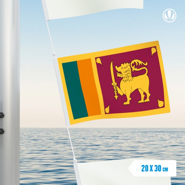 Vlaggetje Sri Lanka