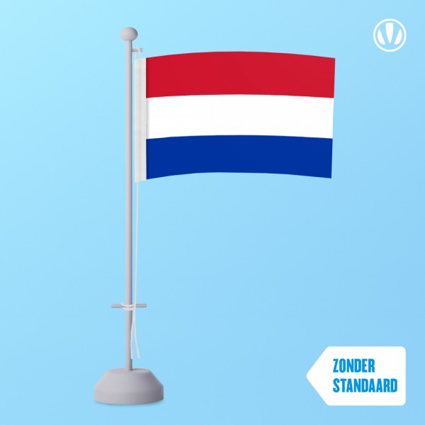 Nederlands tafelvlaggetje zonder standaard