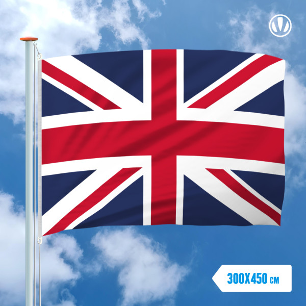 Vlag Groot Brittannie 300x450cm Union Jack
