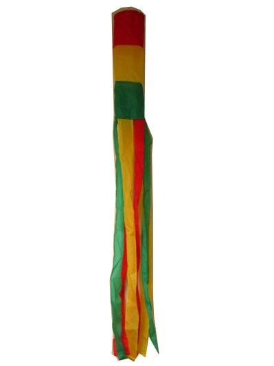 Windsock Carnaval Limburg 150cm rood geel groen