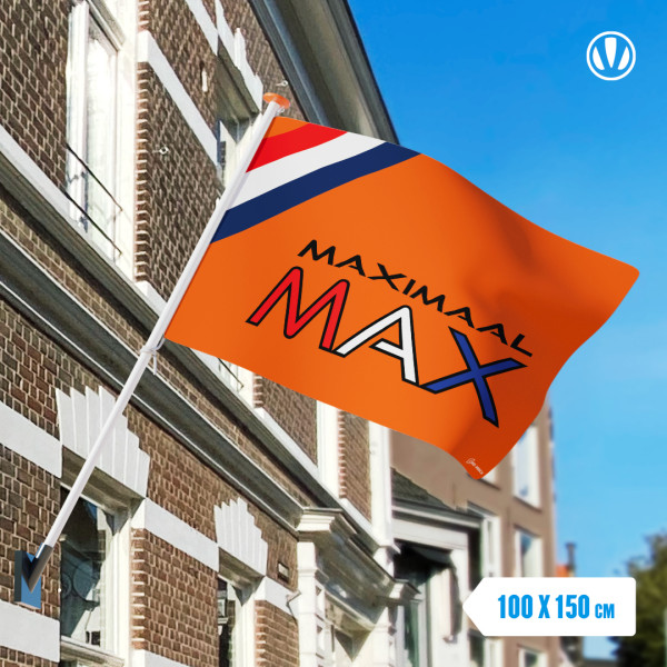 Maximaal MAX vlag 100x150cm