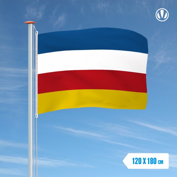 Vlag Dokkum 120x180cm