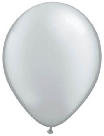 Ballonnen Zilver - Metallic | 100 stuks